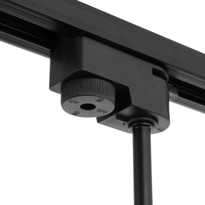 Светильник трековый Светильник трековый "Холли" Е27 40Вт черный 15х9х40см