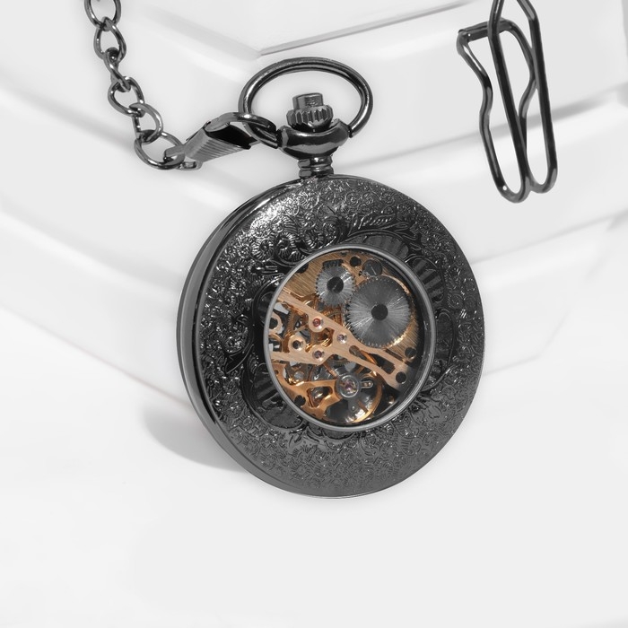 Часы карманные, механические Часы карманные, механические "Классика" d циферблата 3.7 см