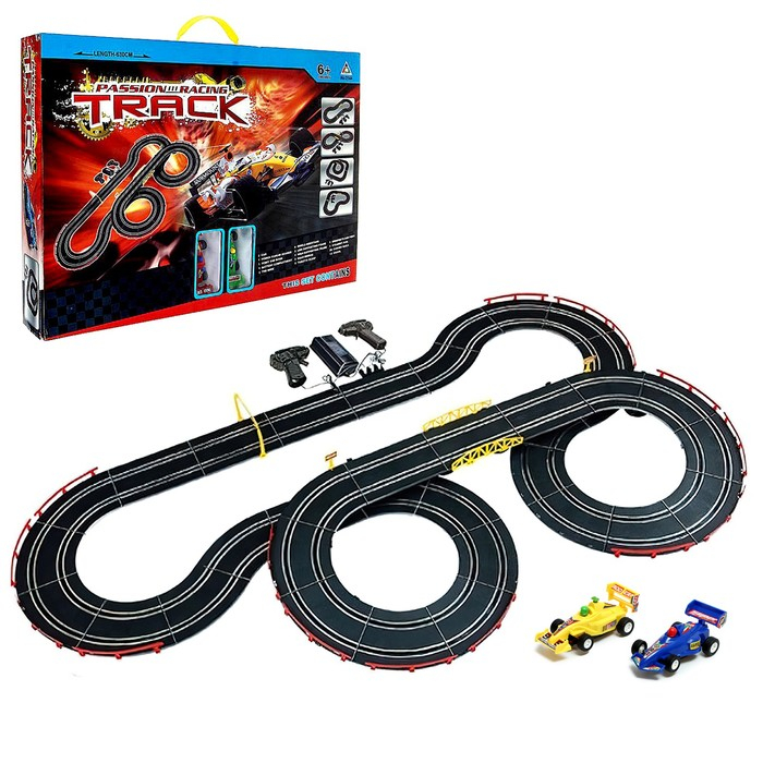 Автотрек «Супер гонки», с 2 машинами, управление от дистанционного пульта Автотрек «Супер гонки», с 2 машинами, управление от дистанционного пульта