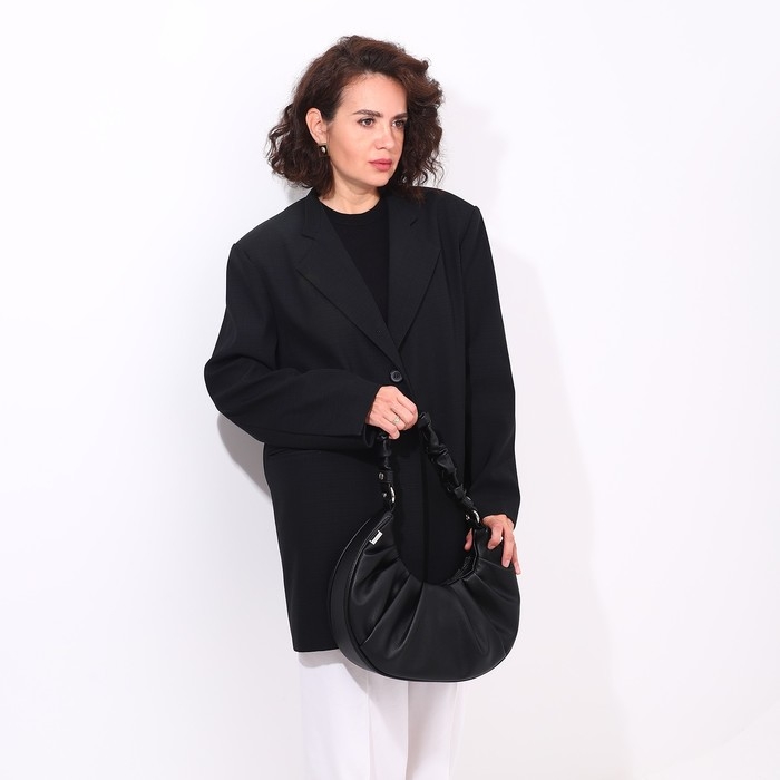 Сумка-багет El Masta на магните, цвет чёрный Сумка-багет El Masta на магните, цвет чёрный