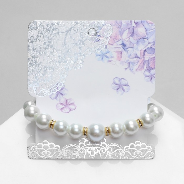 Браслет жемчуг «Подарок моря» с жемчугом, шар № 6,8,10, цвет белый в золоте, d=6,5 см Браслет жемчуг «Подарок моря» с жемчугом, шар № 6,8,10, цвет белый в золоте, d=6,5 см