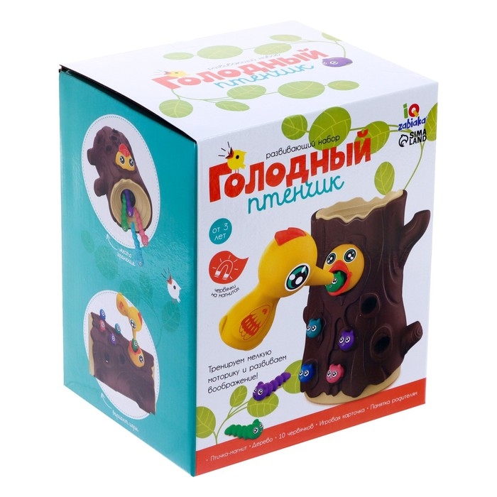 Развивающий набор «Голодный птенчик» Развивающий набор «Голодный птенчик»