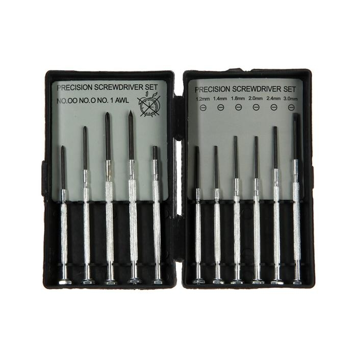 Набор отверток для точных работ ЛОМ, 11 шт. Набор отверток для точных работ ЛОМ, 11 шт.