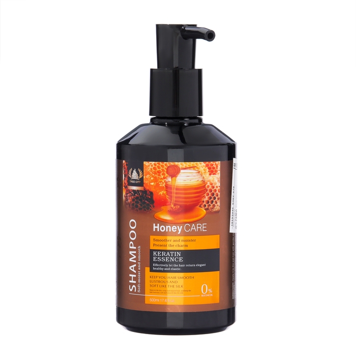 Шампунь для волос увлажняющий  Шампунь для волос увлажняющий "Медовый уход", 500 мл