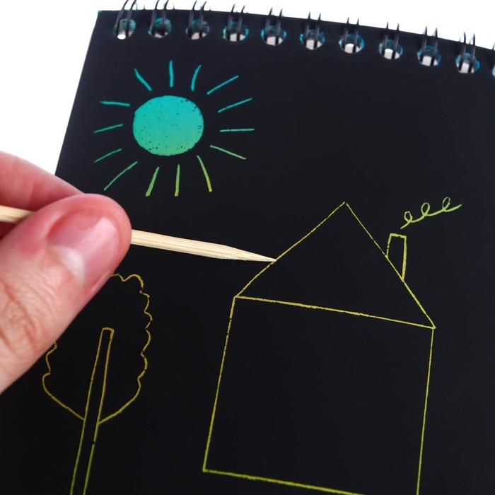 Гравюра-блокнот со штихелем, 10 листов, наклейки, Щенячий патруль Гравюра-блокнот со штихелем, 10 листов, наклейки, Щенячий патруль