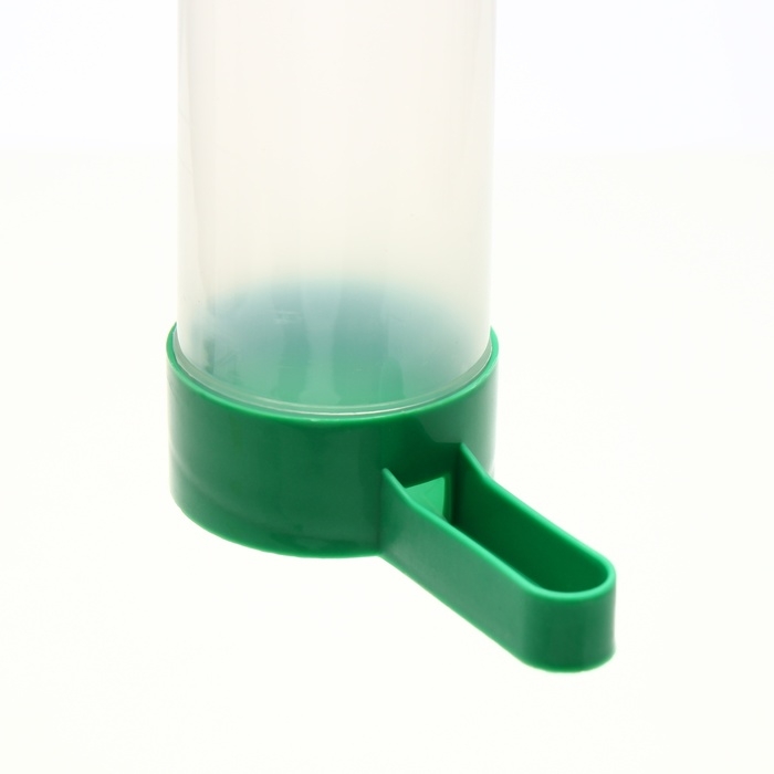 Поилка/кормушка для птиц 10,5 х 3,5 см, 90 мл, зелёная Поилка/кормушка для птиц 10,5 х 3,5 см, 90 мл, зелёная