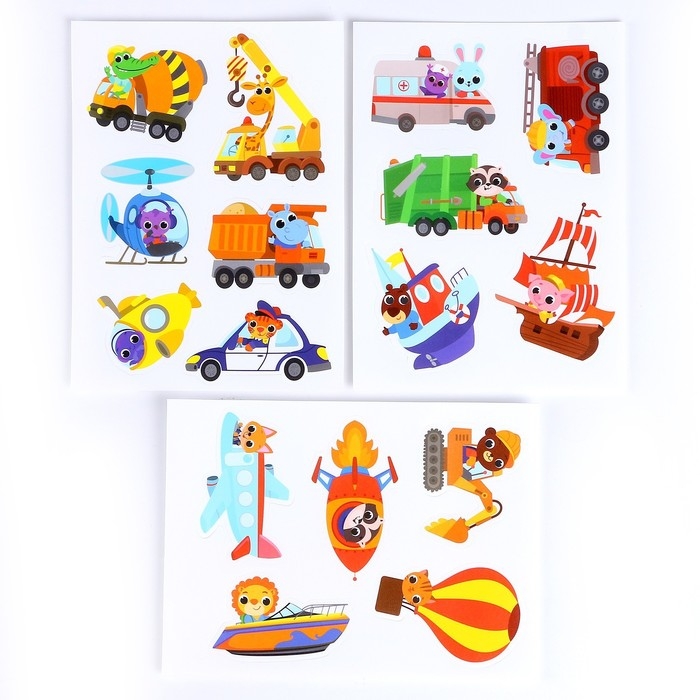 Развивающая игра на липучках «Изучаем транспорт» Развивающая игра на липучках «Изучаем транспорт»