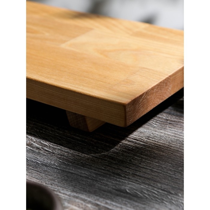 Блюдо для подачи на ножках Adelica «Евразия», для суши и роллов, 35×15×5,5 см, массив берёзы Блюдо для подачи на ножках Adelica «Евразия», для суши и роллов, 35×15×5,5 см, массив берёзы