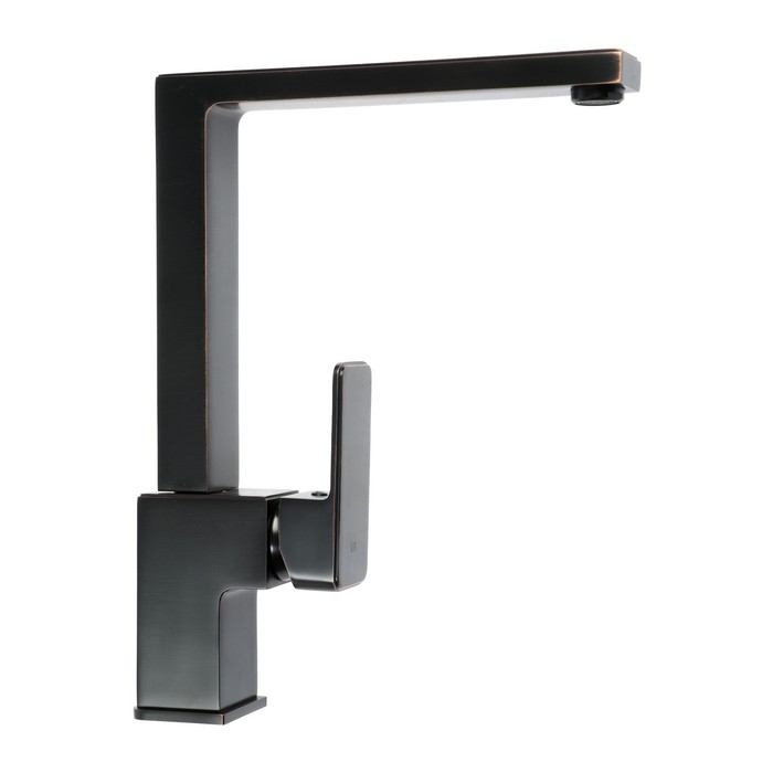 Смеситель для кухни VANN VA K-3 BLACK, однорычажный, высокий излив, черный Смеситель для кухни VANN VA K-3 BLACK, однорычажный, высокий излив, черный