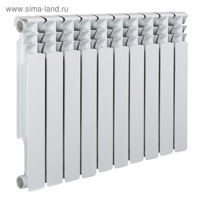Радиатор Tropic 500x80 мм биметаллический, 10 секции Радиатор Tropic 500x80 мм биметаллический, 10 секции