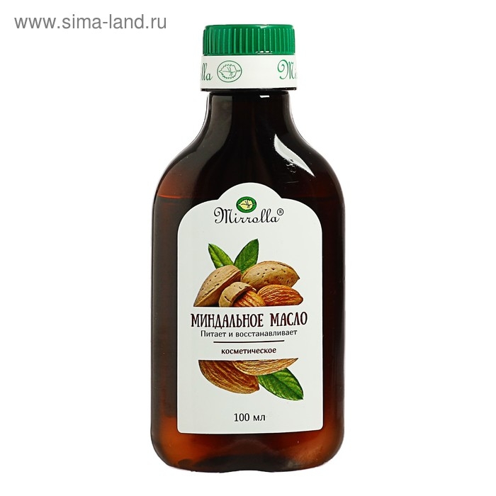 Масло миндальное Mirrolla, косметическое, 100 мл Масло миндальное Mirrolla, косметическое, 100 мл