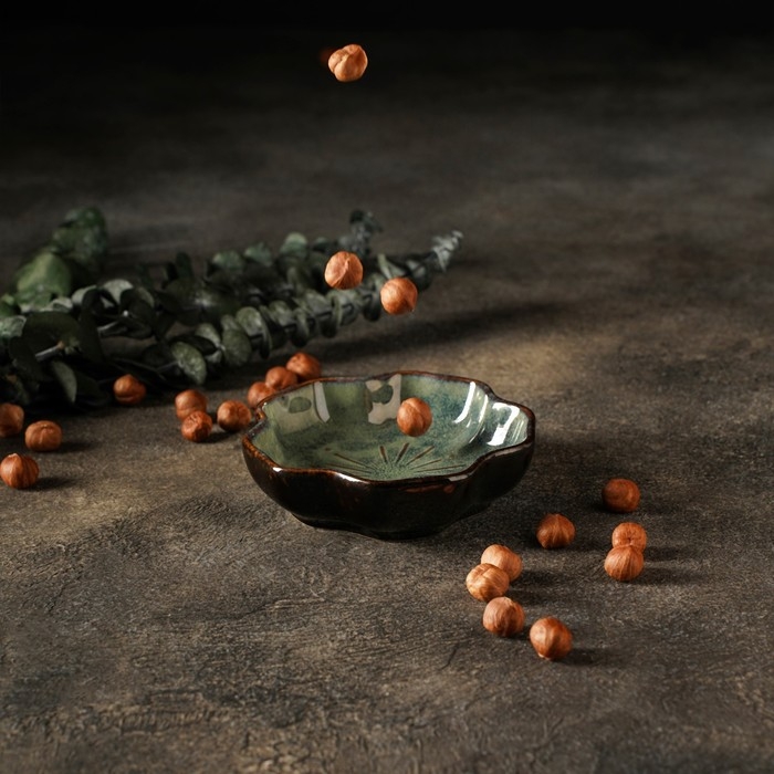 Соусник керамический «Цветок», 120 мл, 11×3,3 см Соусник керамический «Цветок», 120 мл, 11×3,3 см