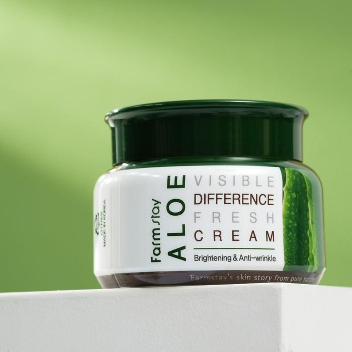 Увлажняющий крем для лица Farmstay, с алоэ, 100 мл Увлажняющий крем для лица Farmstay, с алоэ, 100 мл