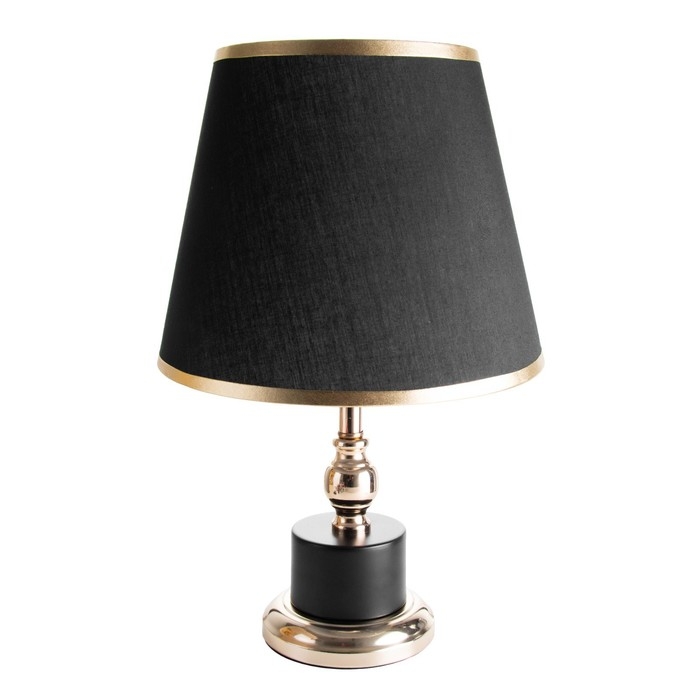 Лампа настольная Лампа настольная "Луиза" 1x60Вт E27 черный 25х25х41см