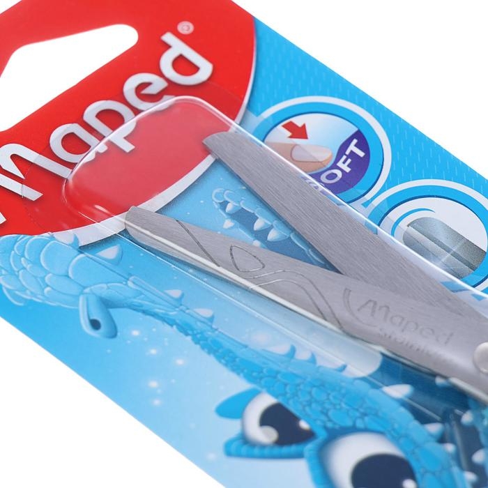 Ножницы детские 13 см, Essentials Soft, симметричные, прорезиненные ручки, микс Ножницы детские 13 см, Essentials Soft, симметричные, прорезиненные ручки, микс