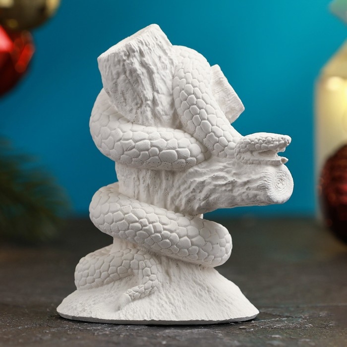 Фигура для раскраски  Фигура для раскраски "Змея на дереве" 10х8см