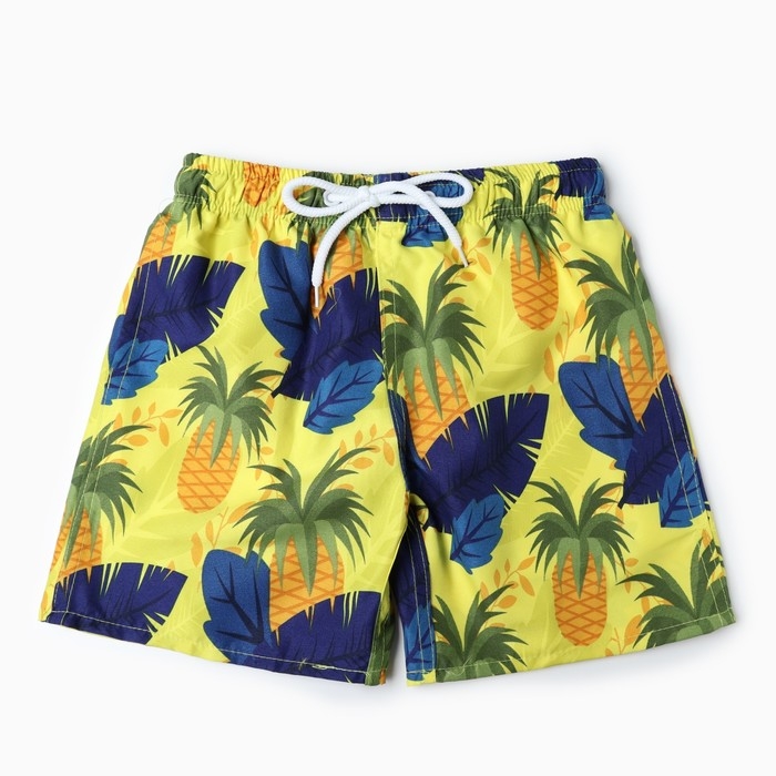 Купальные трусы детские MINAKU Купальные трусы детские MINAKU "Ананасы" рост 122-128 см