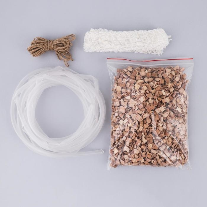 Коптильня домашняя «Аромат», для горячего копчения, 14 л, термометр МИКС, нержавеющая сталь Коптильня домашняя «Аромат», для горячего копчения, 14 л, термометр МИКС, нержавеющая сталь