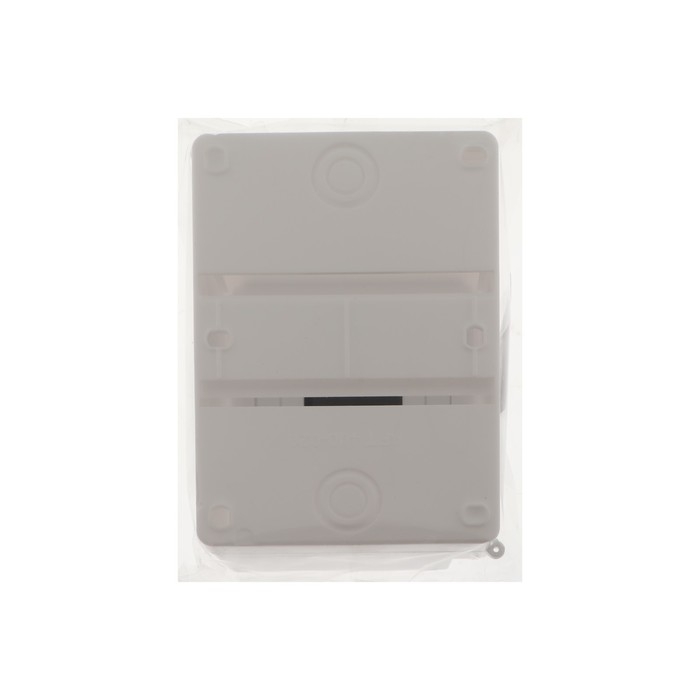 Щит Luazon Lighting ЩРН-П-4, на 4 модуля, IP30, с крышкой, навесной, пластик, цвет белый Щит Luazon Lighting ЩРН-П-4, на 4 модуля, IP30, с крышкой, навесной, пластик, цвет белый