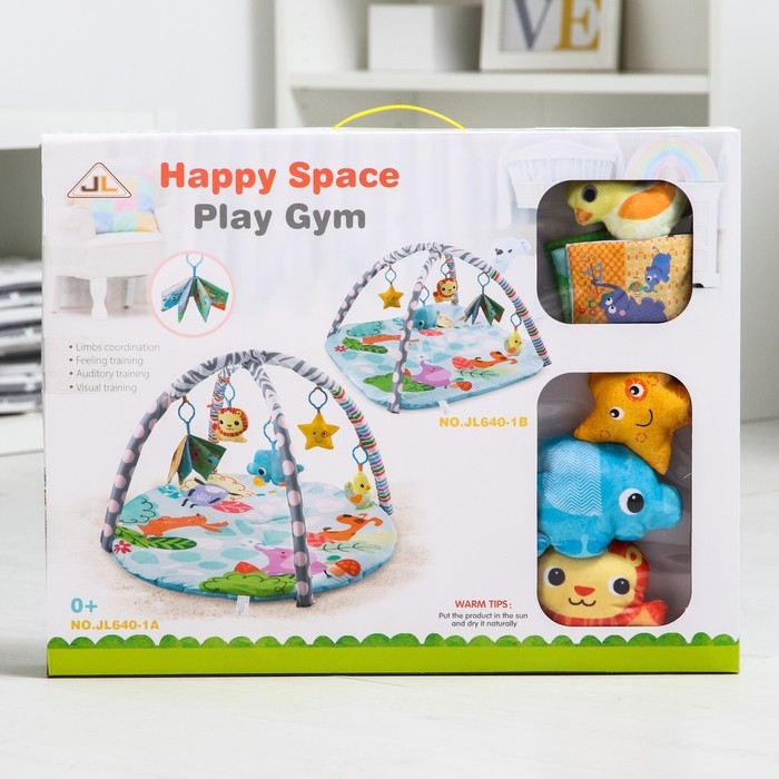 Развивающий коврик «Слоник», с дугами, круглый, 82х82х0,5 Развивающий коврик «Слоник», с дугами, круглый, 82х82х0,5