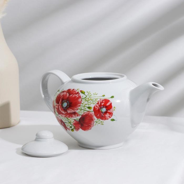 Сервиз чайный «Дачный. Маки», 14 предметов Сервиз чайный «Дачный. Маки», 14 предметов