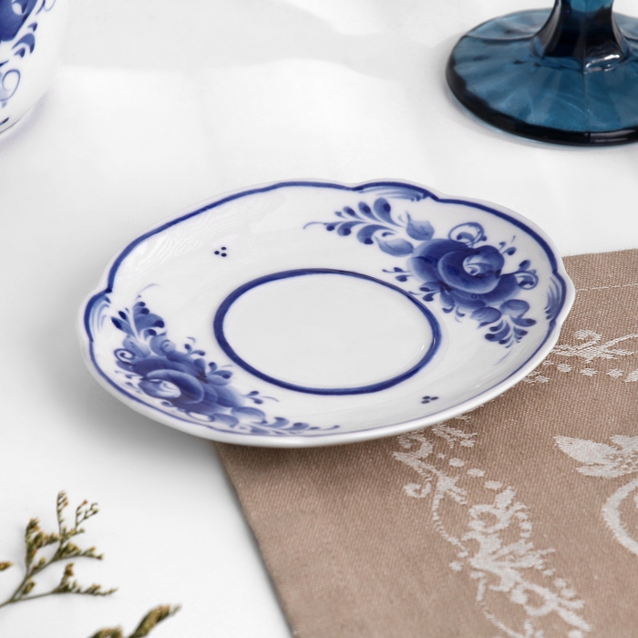 Блюдце Блюдце "Майское", 12 х 15 х 1,5см