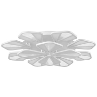 Люстра с ПДУ "Валенсия" 12xLED 288Вт 3000-6000К диммер, белый 90х90х12 см BayerLux