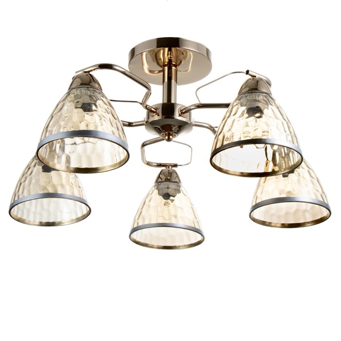 Люстра Люстра "Донна" 5хЕ27 40Вт золото 56х56х22 см BayerLux