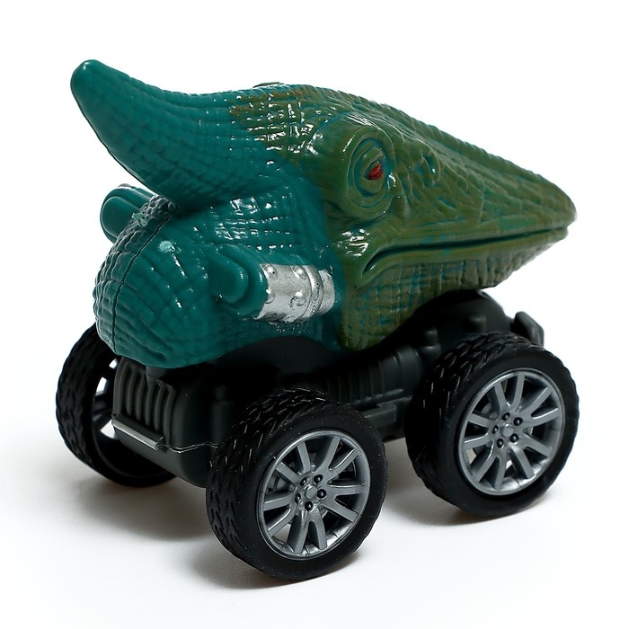 Грузовик &laquo;Дино перевозчик&raquo;, 3 машины, станция запуска, аксессуары