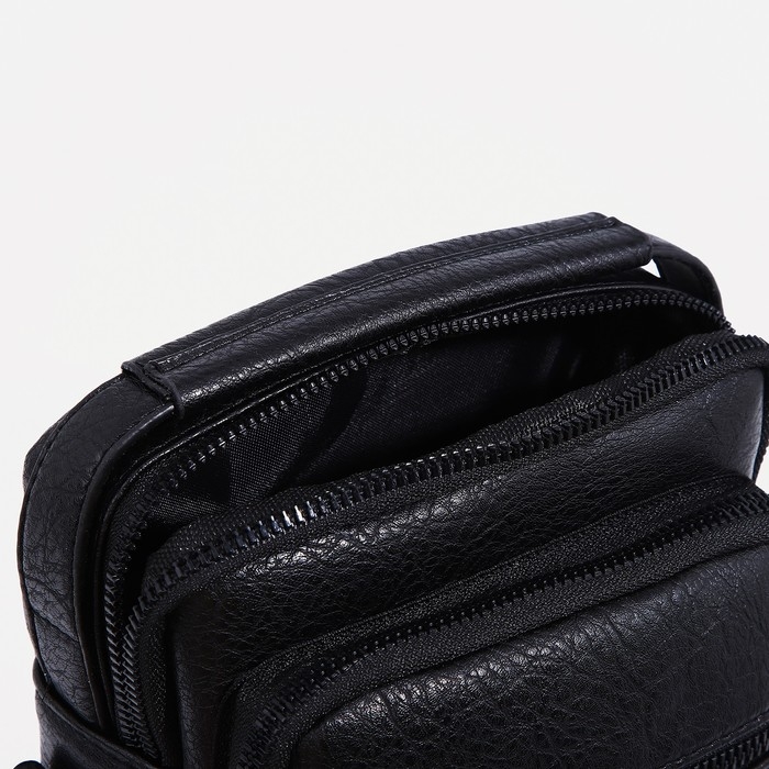 Сумка мужская, цвет чёрный Сумка мужская, цвет чёрный