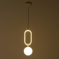 Светильник BayerLux 1608/1WT LED 21Вт 4000К белый 12х36 см