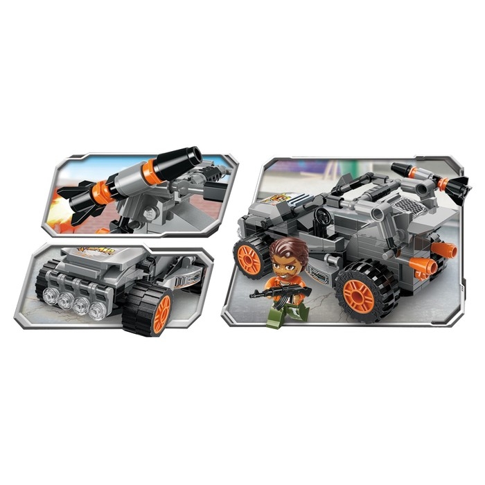 Конструктор Полиция «Стражи города», 4 вида МИКС Конструктор Полиция «Стражи города», 4 вида МИКС