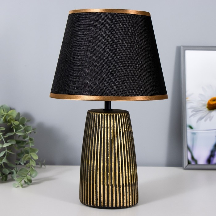 Светильник Светильник "Джолани" E14 40Вт черный с золотой патиной 23х23х36,5 см RISALUX