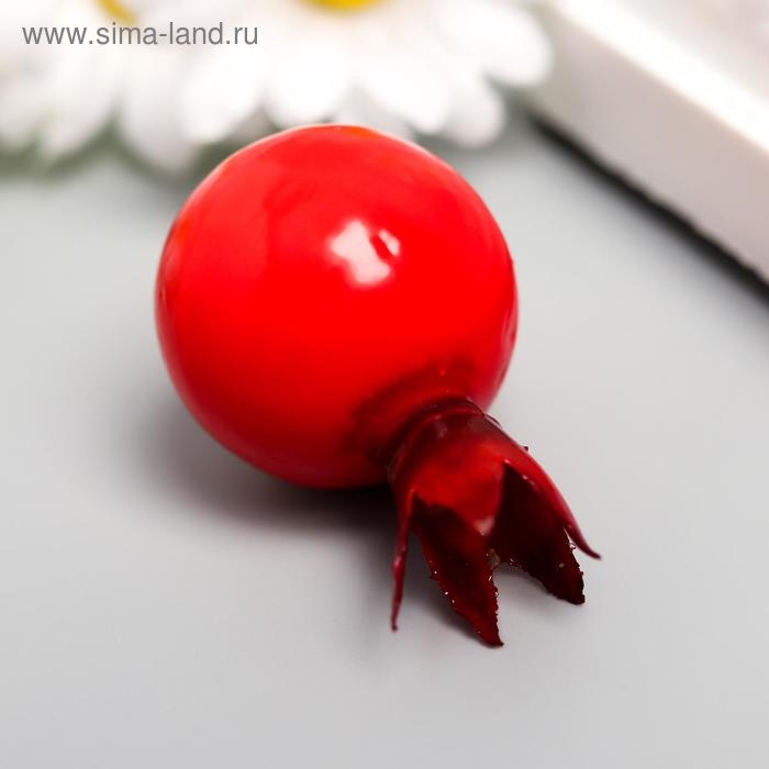 Декор для творчества "Ягода шиповника" набор 15 шт 2,5х2,5х3,8 см