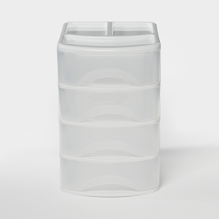 Мини-комод 4-х секционный «Минибокс», цвет МИКС Мини-комод 4-х секционный «Минибокс», цвет МИКС