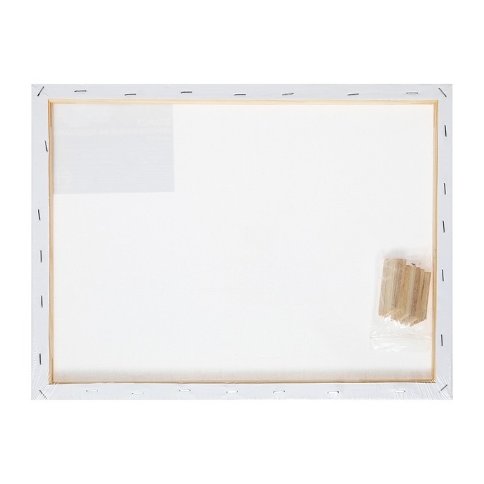 Холст на подрамнике Calligrata,1,6 x 30 x 40 см, м/з 280г/м², хлопок 100%, грунтованный, акриловый, мелкозернистый Холст на подрамнике Calligrata,1,6 x 30 x 40 см, м/з 280г/м², хлопок 100%, грунтованный, акриловый, мелкозернистый