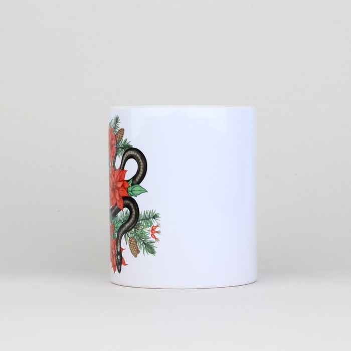 Новый год. Кружка белая керамическая «Мечтай», 320 мл