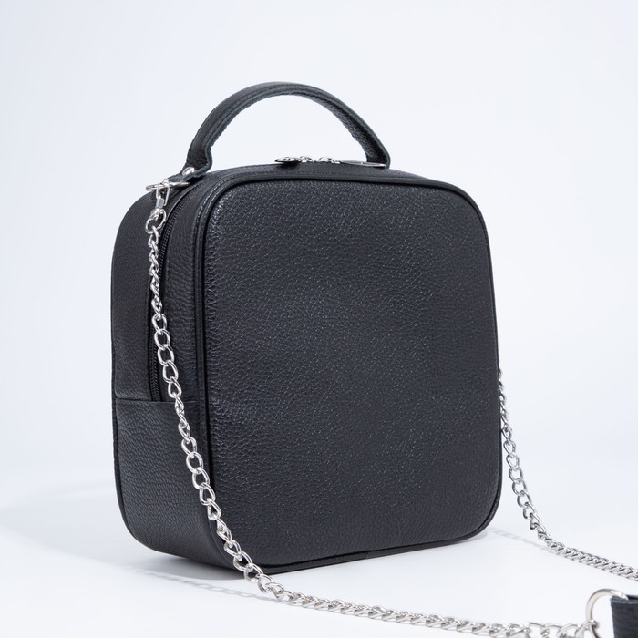 Сумка женская TEXTURA, саквояж, маленький размер, цвет чёрный Сумка женская TEXTURA, саквояж, маленький размер, цвет чёрный