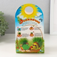 Растущий подарок травка Экоживчик "Змейка пятнистая" синяя Растущий подарок травка Экоживчик "Змейка пятнистая" синяя