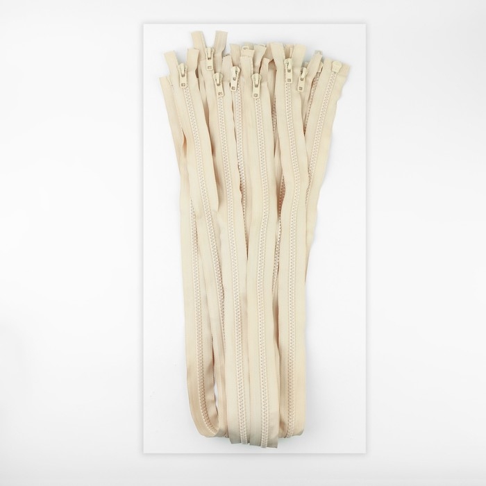 Молния «Трактор», №8, разъёмная, 2 замка, замки автомат, 110 см, цвет слоновая кость, цена за 1 штуку Молния «Трактор», №8, разъёмная, 2 замка, замки автомат, 110 см, цвет слоновая кость, цена за 1 штуку