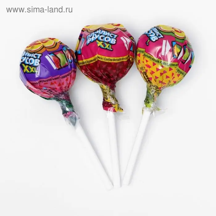 Карамель Chupa-Chups XXL с жевательной резинкой, плейлист вкусов, 29 г Карамель Chupa-Chups XXL с жевательной резинкой, плейлист вкусов, 29 г