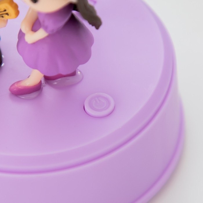 Ночник Ночник "Романтика" LED от батареек 3хААА 7,7х7,5х12,5 см RISALUX