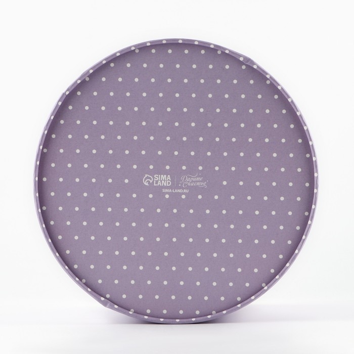 Набор шляпных коробок 4 в 1 «Акварельные цветы», 12 х 12 - 20 х 20 см