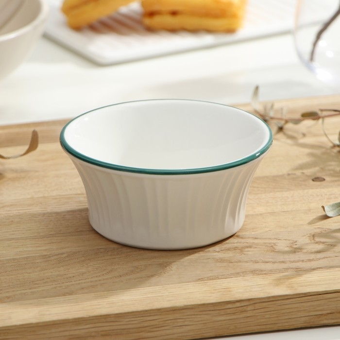 Рамекин из жаропрочной керамики Доляна «Тропики», 250 мл, d=11 см Рамекин из жаропрочной керамики Доляна «Тропики», 250 мл, d=11 см