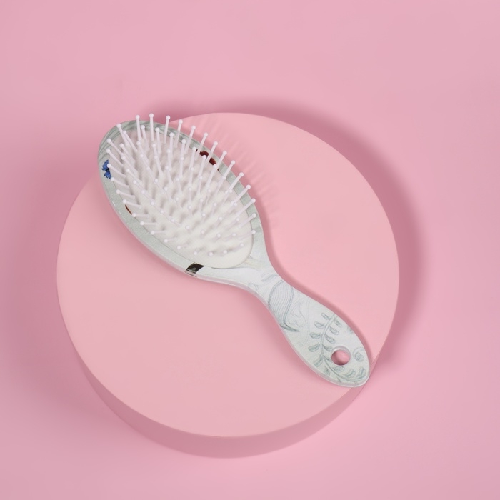 Расчёска массажная, 5,5 × 16 см, рисунок МИКС