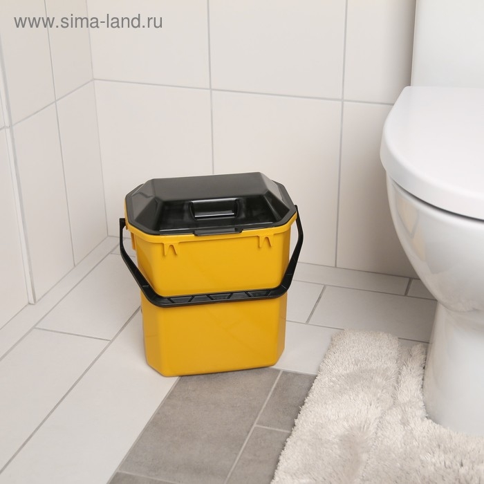 Ведро для мусора, 10 л, цвет МИКС Ведро для мусора, 10 л, цвет МИКС