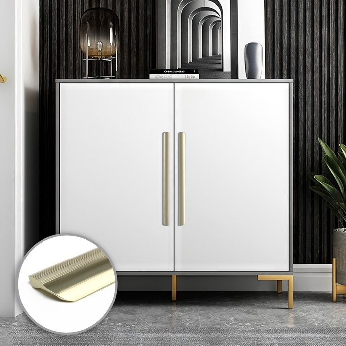 Ручка-скоба CAPPIO RSC030, м/о 480 мм, цвет сатиновое золото Ручка-скоба CAPPIO RSC030, м/о 480 мм, цвет сатиновое золото