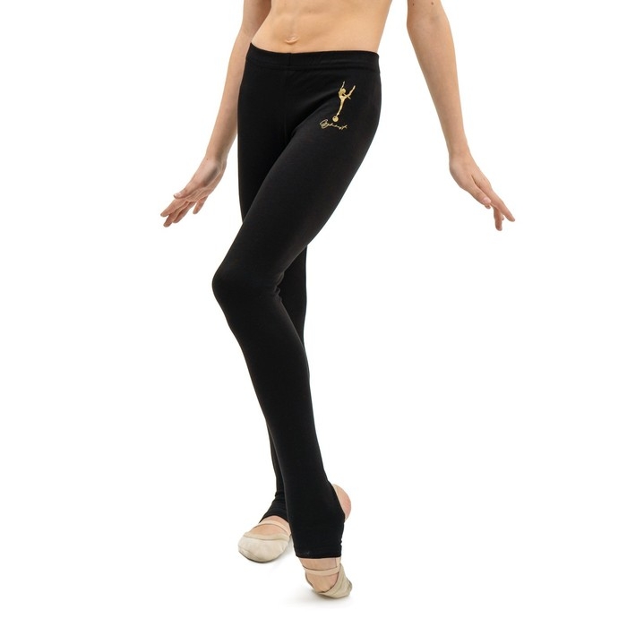 Лосины для гимнастики и танцев Grace Dance, р. 38, цвет чёрный Лосины для гимнастики и танцев Grace Dance, р. 38, цвет чёрный