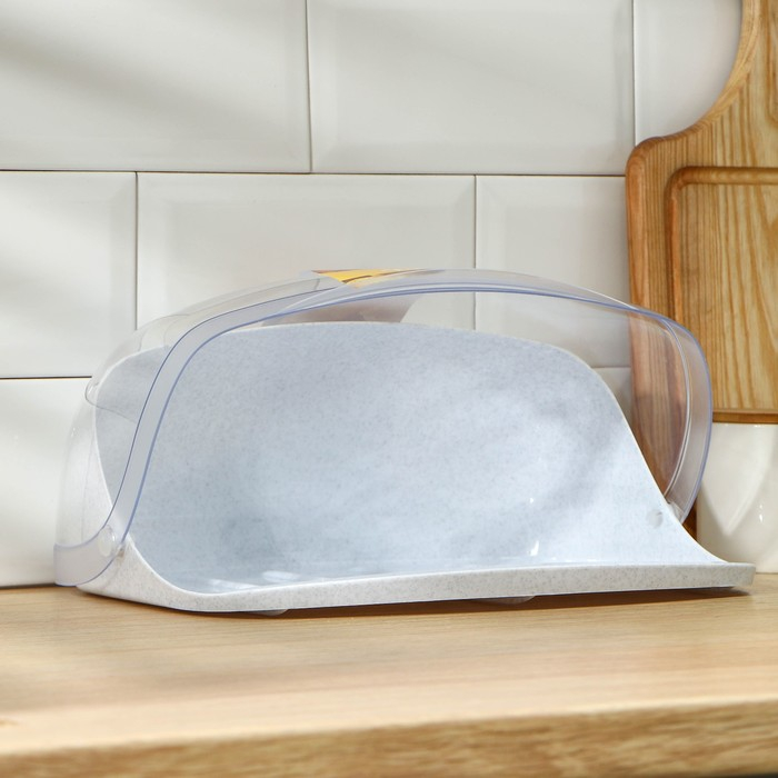 Хлебница, цвет мраморный Хлебница, цвет мраморный