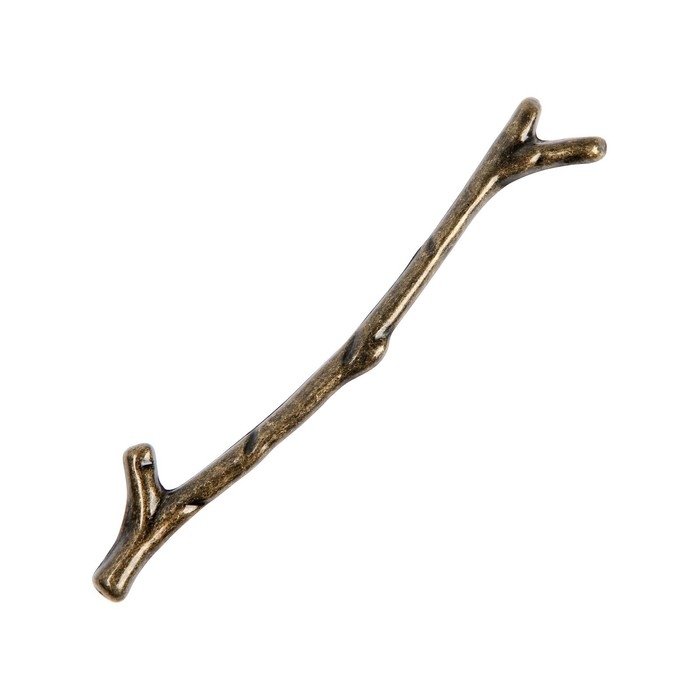 Ручка-скоба CAPPIO Ручка-скоба CAPPIO "Ветка" RSC009, м/о 128 мм, цвет старинная бронза